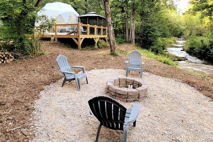Camping für 3 Personen, mit Balkon und Pool sowie Ausblick in North Carolina