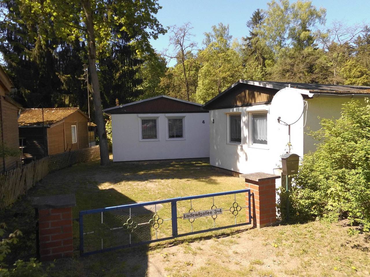 Ferienbungalow Fleesensee: Komfortabler Bungalow mit Terrasse und Gartenmöbeln in Malchow, Fleesensee