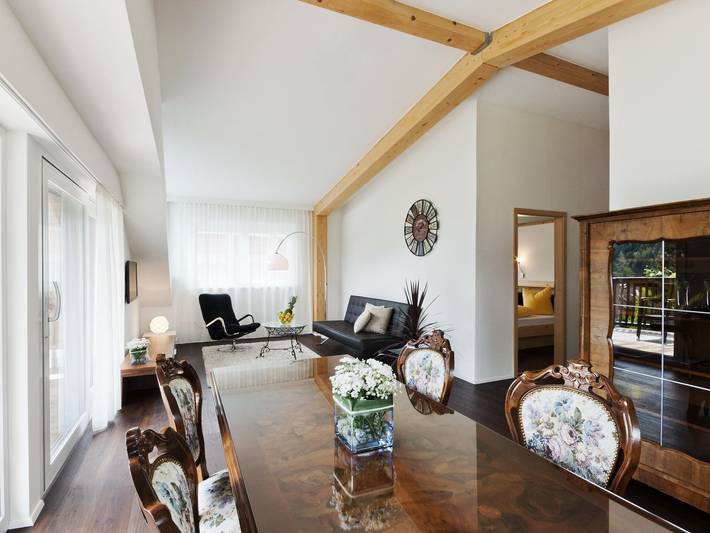 Ferienwohnung für 3 Personen, mit Garten und Balkon, kinderfreundlich in Virgen