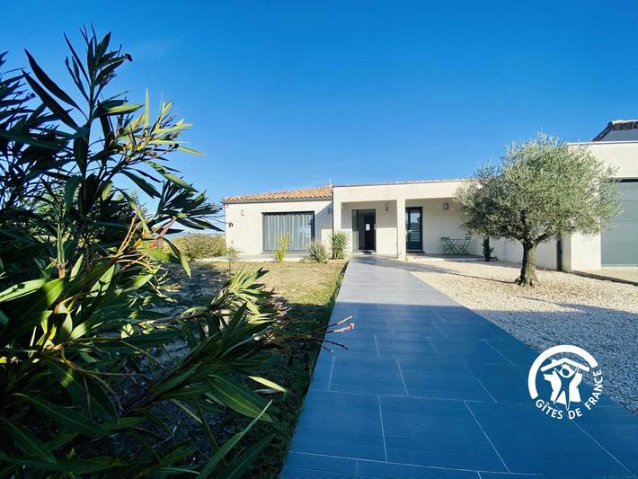 Gîte pour 4 personnes, avec terrasse