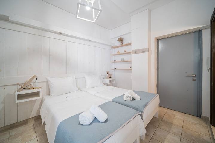 Studio pour 2 personnes, avec terrasse, adapté aux familles