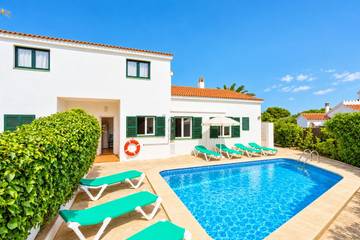 Villa in Maó, Menorcas Küste für 8 