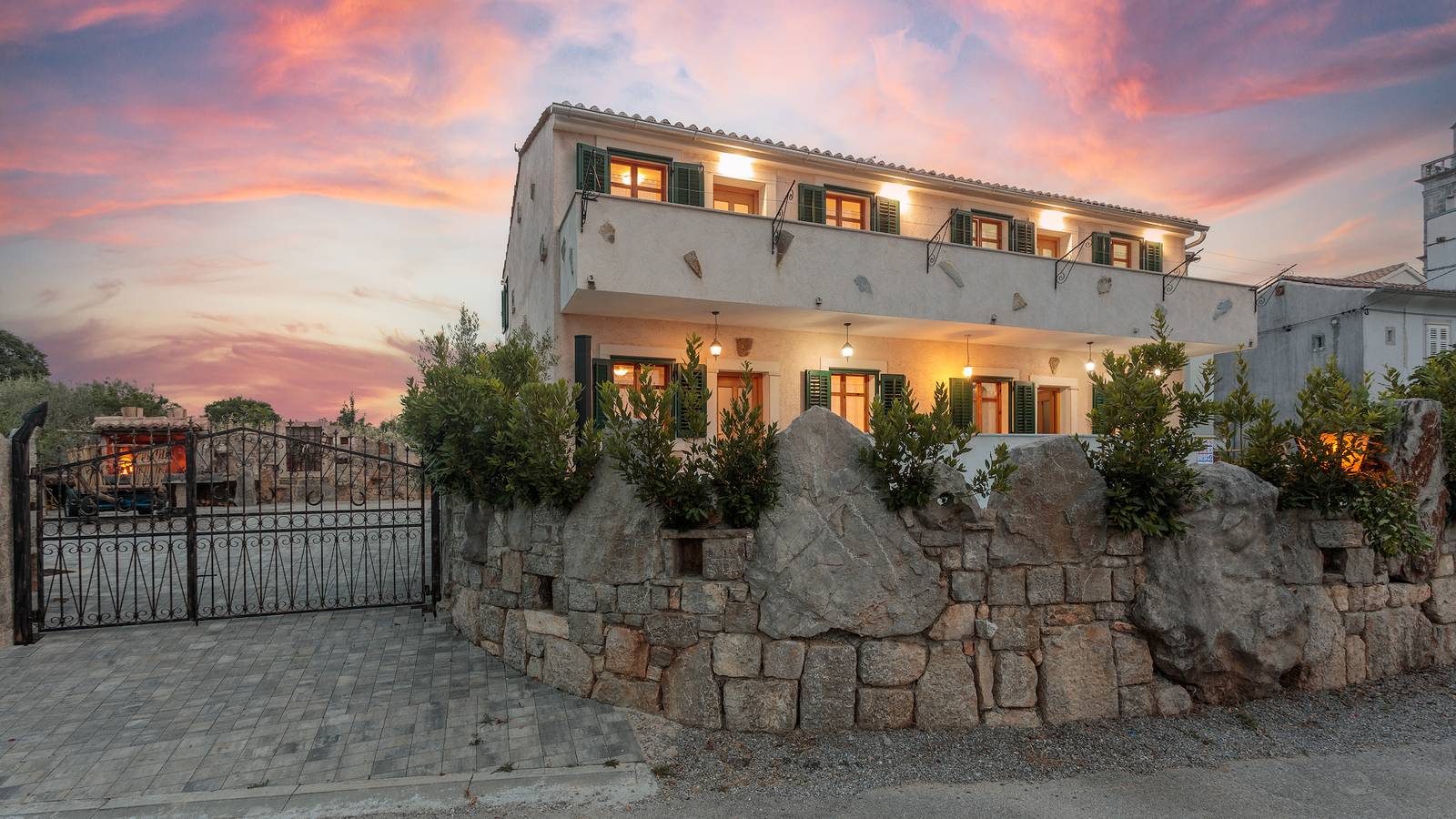 Villa Plovanija in Krk Città, Krk (Croazia)