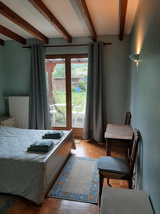 Double Room with Terrace in Bergheim, Parc naturel régional des Ballons des Vosges