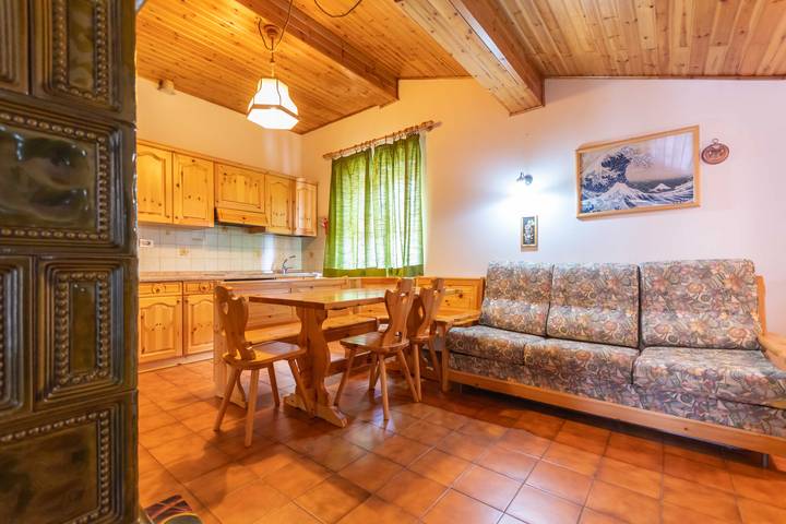 Hütte für 4 Personen, mit Balkon und Seeblick in den Dolomiten - 2