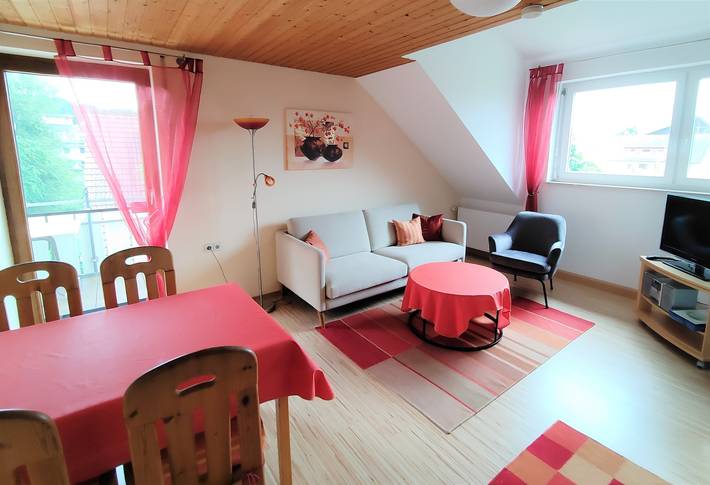 Ferienwohnung für 6 Personen, mit Garten, kinderfreundlich