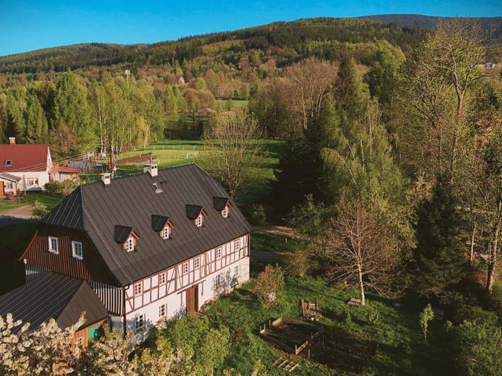 Maison d’hôte pour 5 personnes, avec jardin et vue à Świeradów-Zdrój