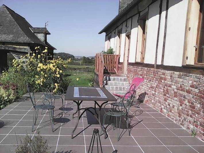 Maison de vacances pour 4 personnes, avec jardin en Seine-Maritime