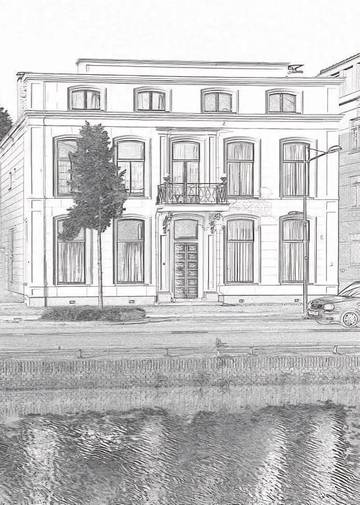 Gîte pour 2 personnes, avec vue et jardin à Assen