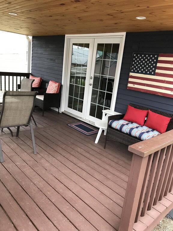 Vacation rental for 8 people, with balcony and yard in Lake Sunapee