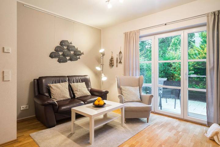 Ferienwohnung für 2 Personen, mit Terrasse und Sauna, mit Haustier in Ahrenshoop