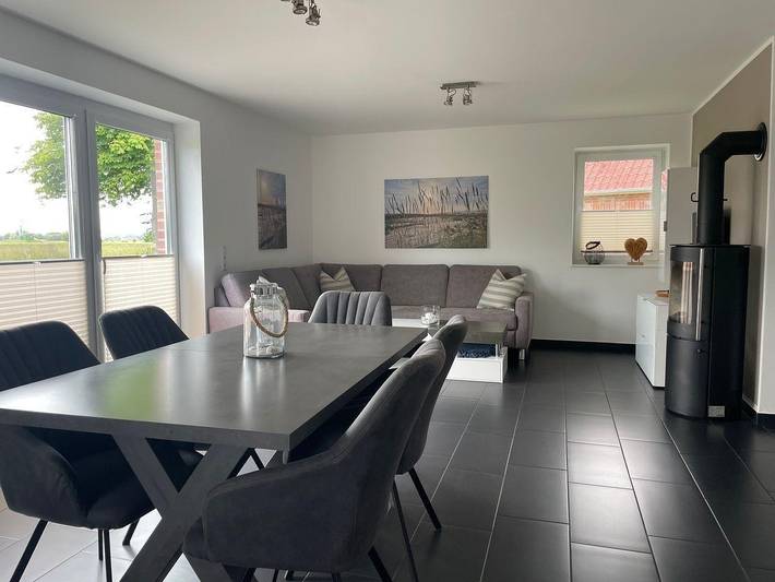Ferienhaus für 4 Personen, mit Garten und Sauna sowie Terrasse, mit Haustier in Hagermarsch - 3