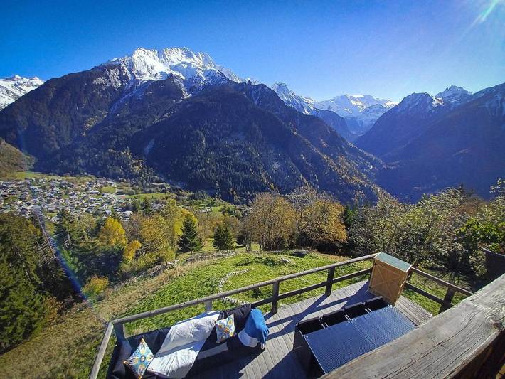 Gîte pour 6 personnes, avec terrasse à Champagny-en-Vanoise