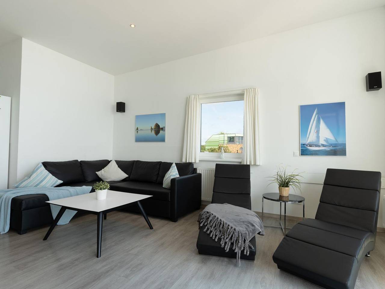 Ganze Wohnung, Ferienwohnung 1.Linie Ostseeblick mit Panoramablick auf das Meer in Schönhagen, Kappeln & Umgebung