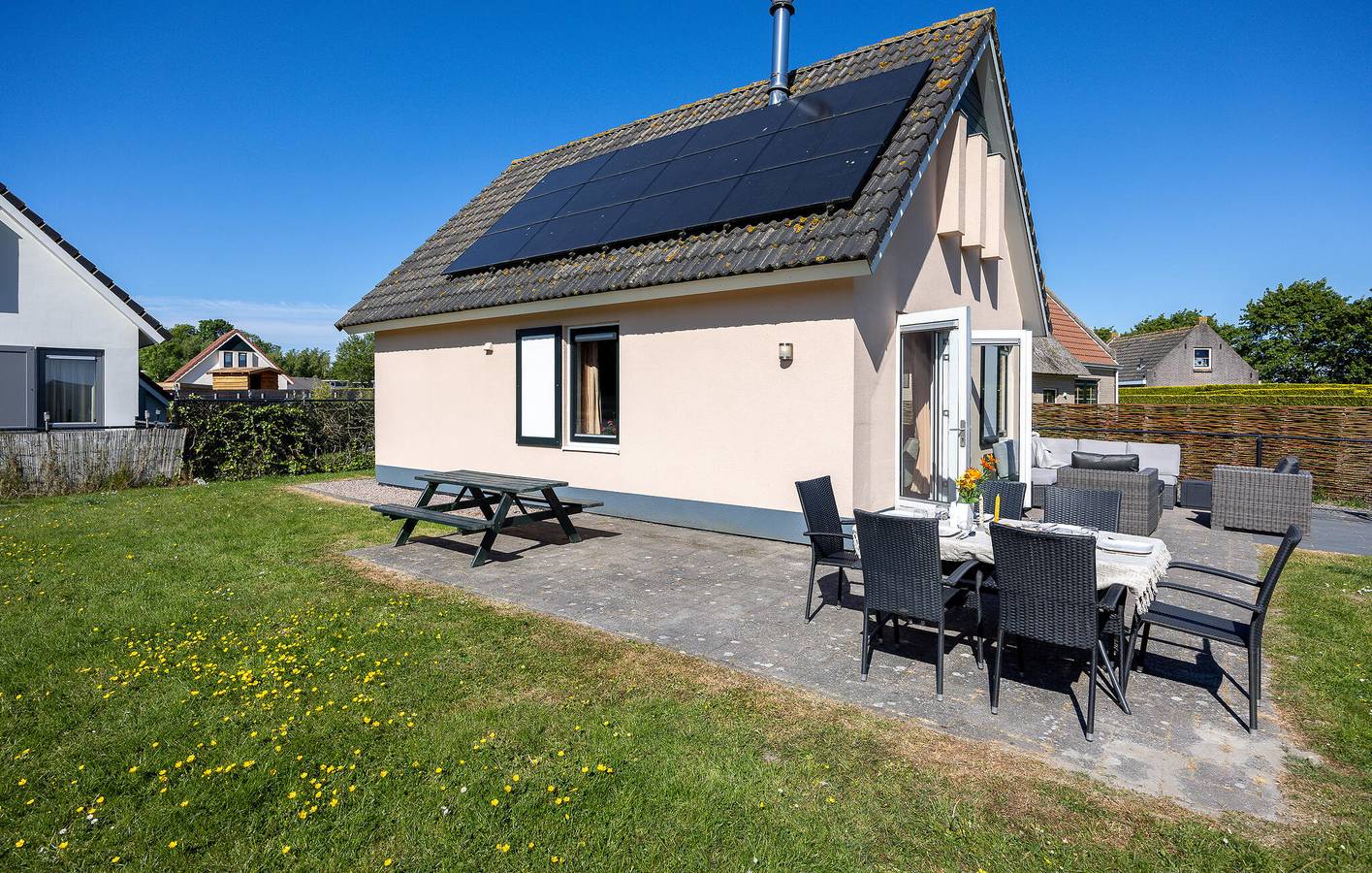 Holiday home for 6 people with garden in Franekeradeel, North Sea Netherlands