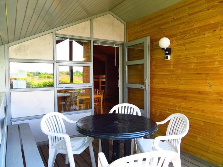 Camping für 2 Personen, mit Terrasse und Garten sowie Seeblick und Ausblick in Dänemark an der Ostsee