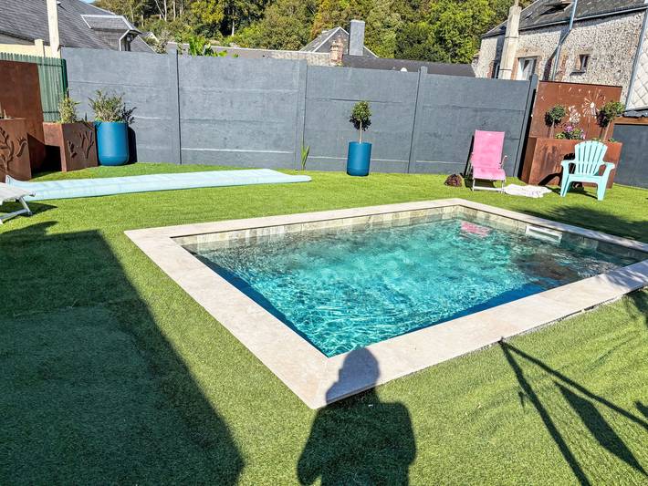 Location de vacances pour 12 personnes, avec Terrasse et Jardin à Ganzeville