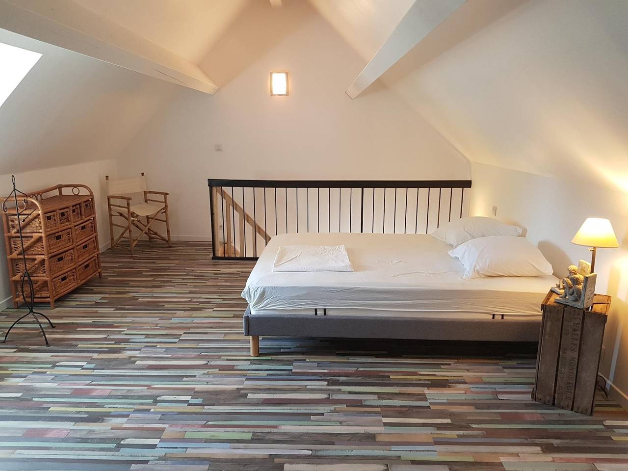 Ganze Wohnung, Helles Apartment in Sainte-Geneviève, 45 m² Garten in Sainte-Geneviève-lès-Gasny, Les Andelys und Umgebung