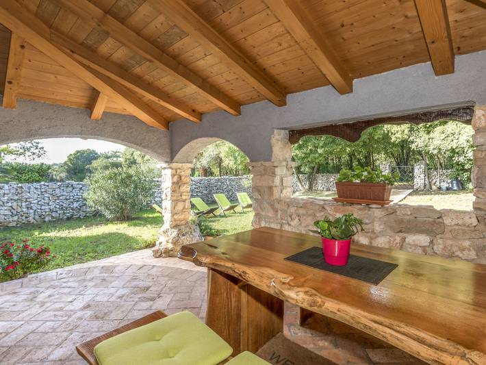 Ferienhaus für 6 Personen, mit Terrasse und Garten in Barban - 2
