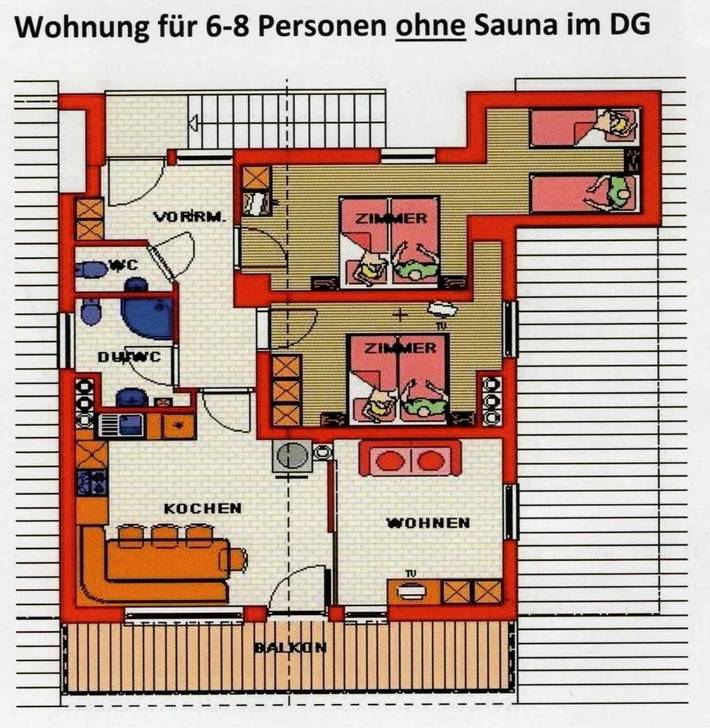 Geheel vakantieappartement, Vakantieappartement voor 8 personen met uitzicht in Königsleiten, Pinzgau