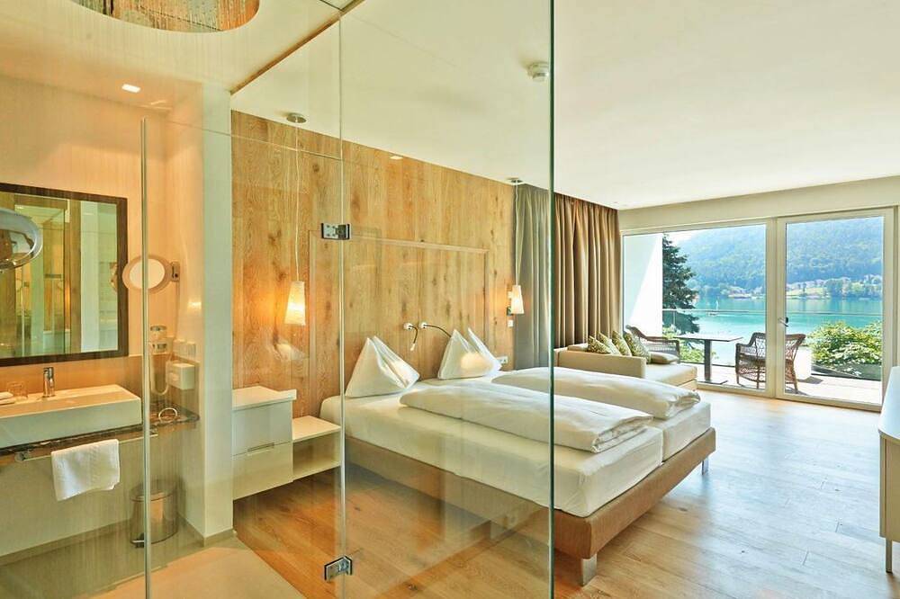 Doppelzimmer 'Casanova' Üf - Amerika-Holzer Hotel Resort in Karawanken und Bachergebirge, Sankt Kanzian am Klopeiner See