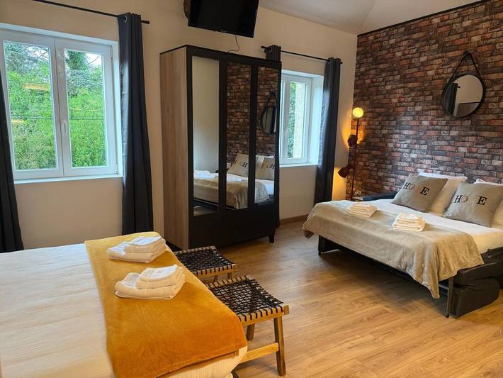 Gîte pour 4 personnes, avec piscine et jardin à Chonas-l'Amballan - 4