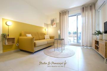Gîte pour 2 personnes, avec terrasse à Saint-Mandrier-sur-Mer