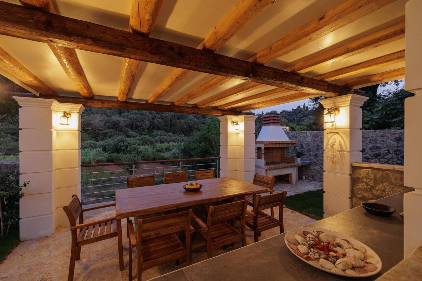 Villa Logas Hill with Panoramic Sea Views, Wi-Fi and Air Conditioning in Corfu