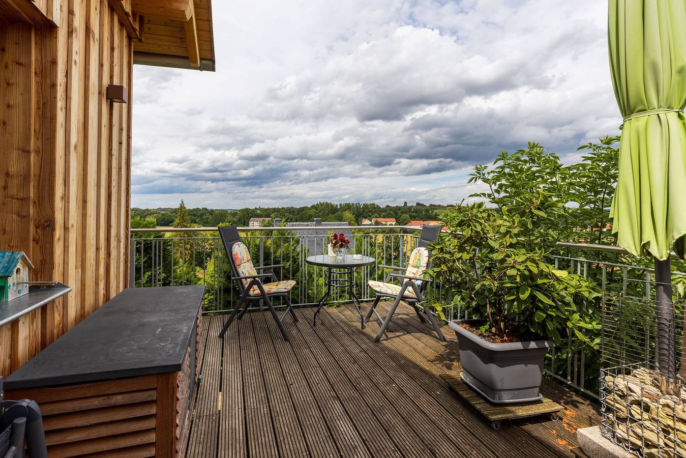 Ferienhaus 'Teufelsmauer-Blick' mit Bergblick, Gemeinschaftsterrasse und Wi-Fi in Neinstedt, Thale