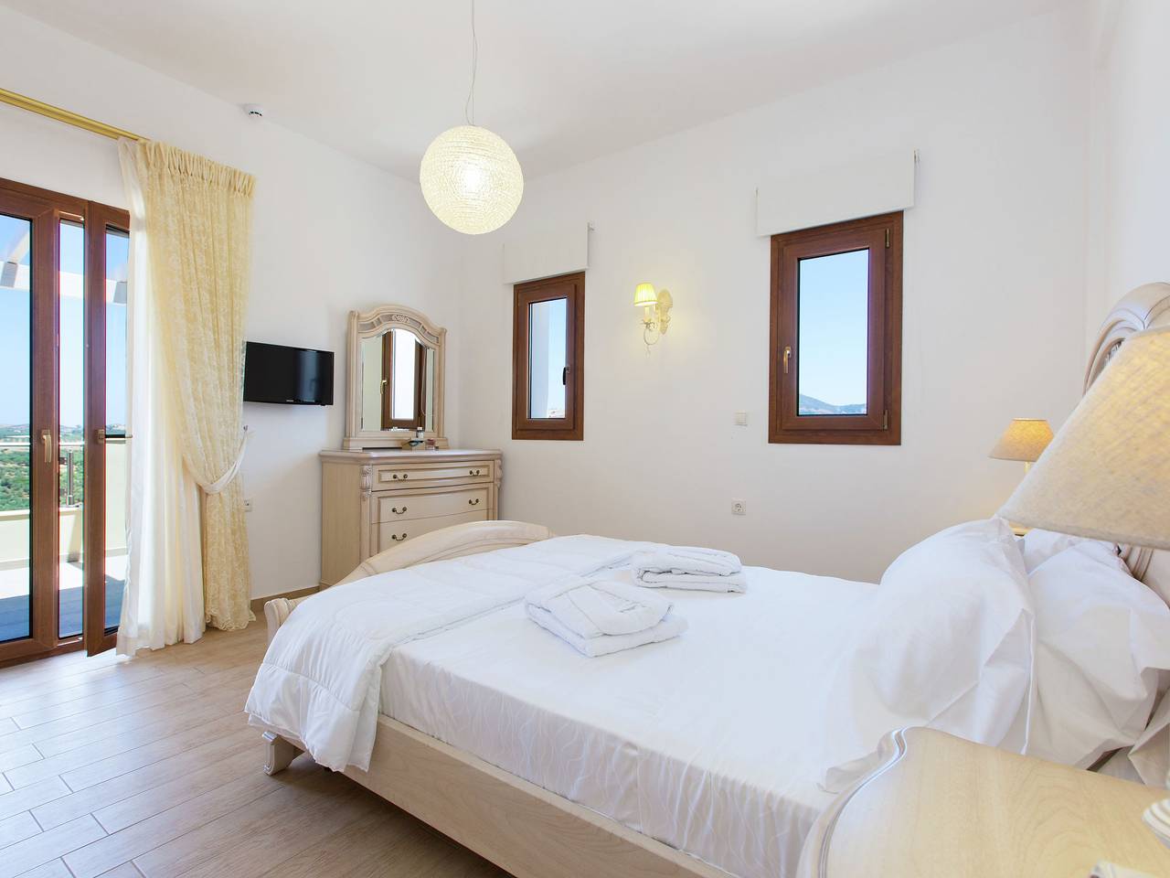 Villa in Crete with Private Pool & Bbq in Rethymno region
