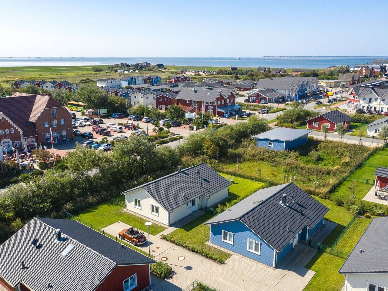 Min to Huus - Stilvoll wohnen zwischen Deich und Meer - Dag-948 - Freistehendes Ferienhaus mit Sauna & Kamin (Ht) in Dagebüll, Nordfriesland