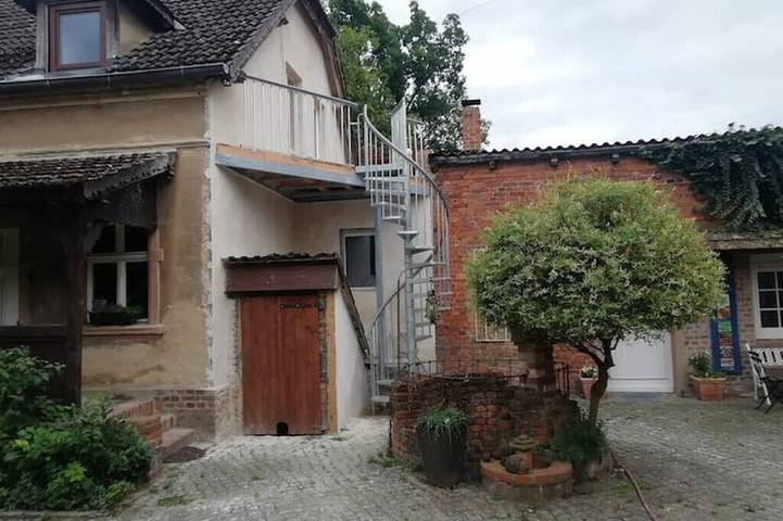 Ferienwohnung für 4 Personen, mit Balkon und Garten in Falkenhagen (Mark)