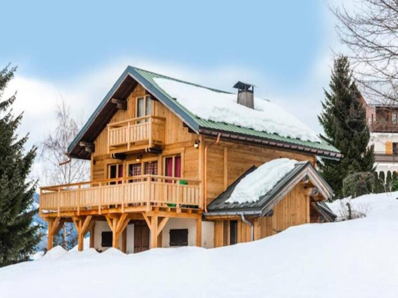 Apartamento entero, Chalet en Crest-Voland cerca de las pistas de esquí in Crest-Voland, Albertville region