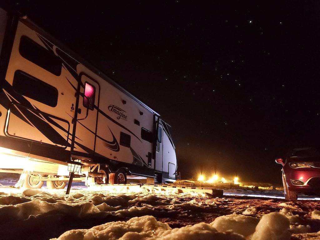 Glamping-Erfahrung, die Ruhe und Frieden mit atemberaubender Aussicht bietet. in Lake Powell