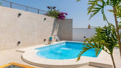 Casa rural para 6 personas, con piscina y terraza en Canillas de Albaida