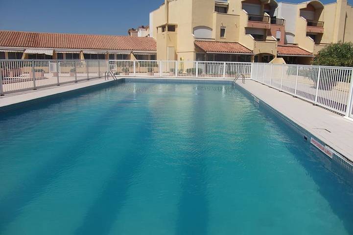 Appartement de vacances pour 4 personnes, avec piscine à Gruissan