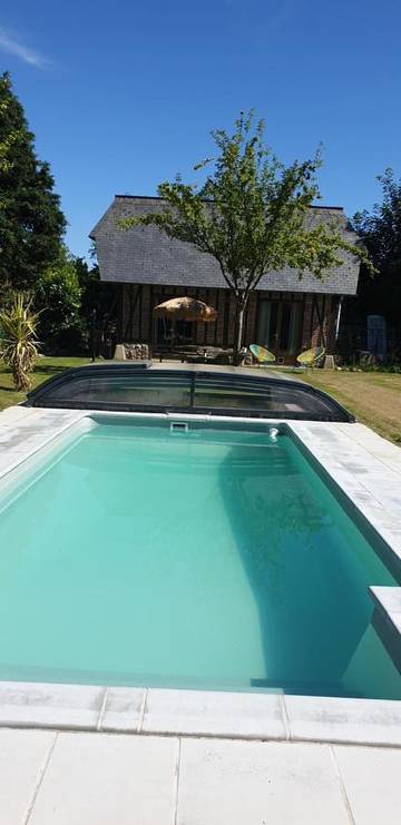 Chalet pour 4 personnes, avec jardin et vue en Normandie