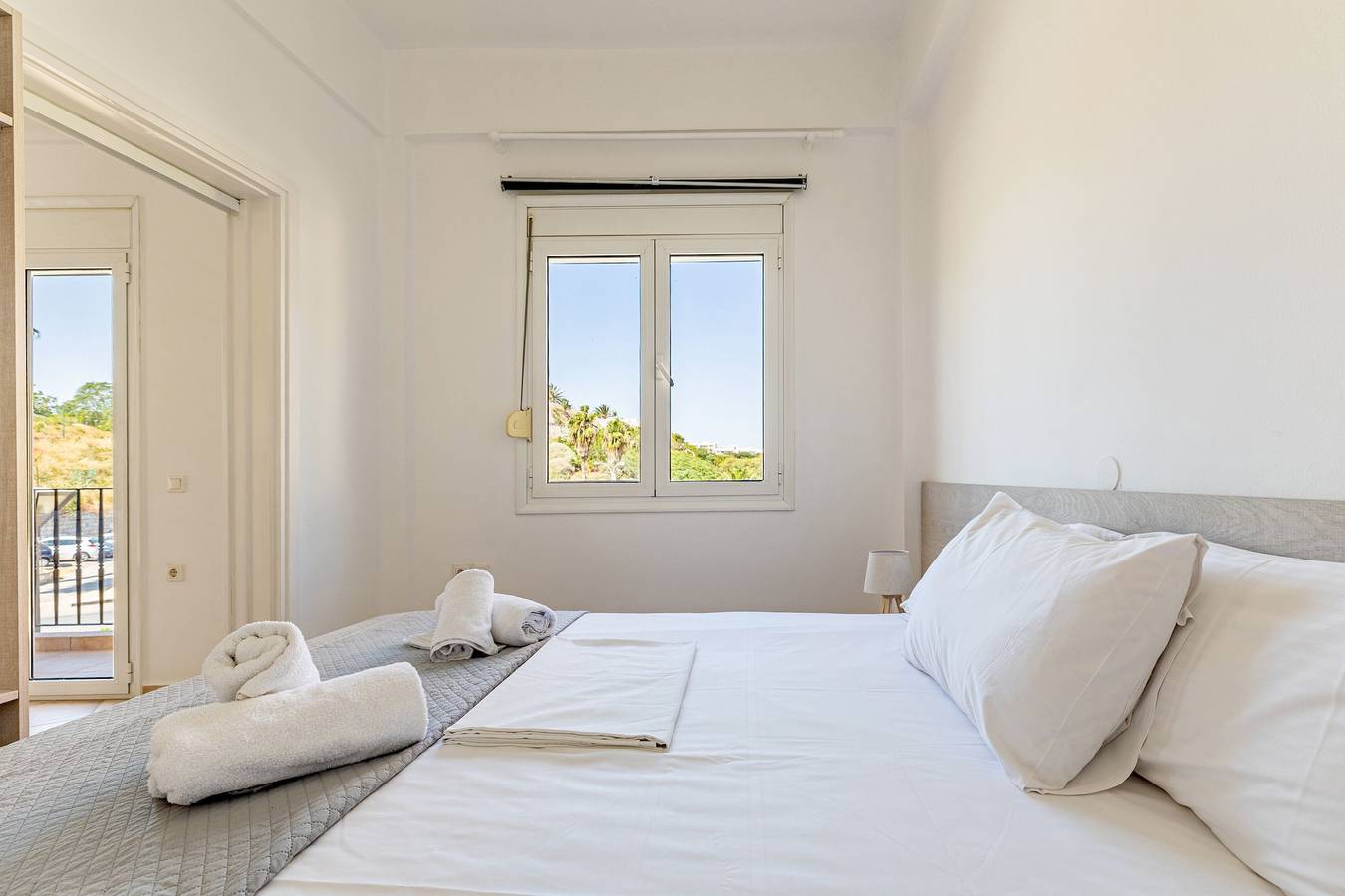 Appartement entier, Appartement de vacances pour 4 personnes avec balcon in Région d'Iraklio-Héraklion