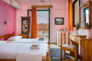 Maison d’hôte pour 4 personnes, avec piscine ainsi que vue et terrasse à Céphalonie