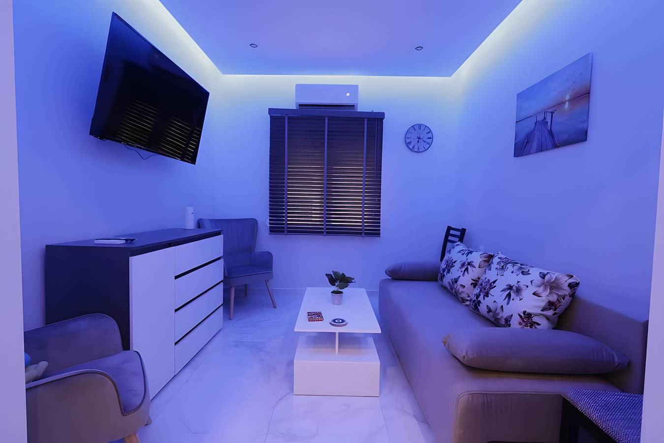 Entire apartment, Apartment 'Phidias House' with Balcony, Wi-Fi and Air Conditioning in Thessaloniki region