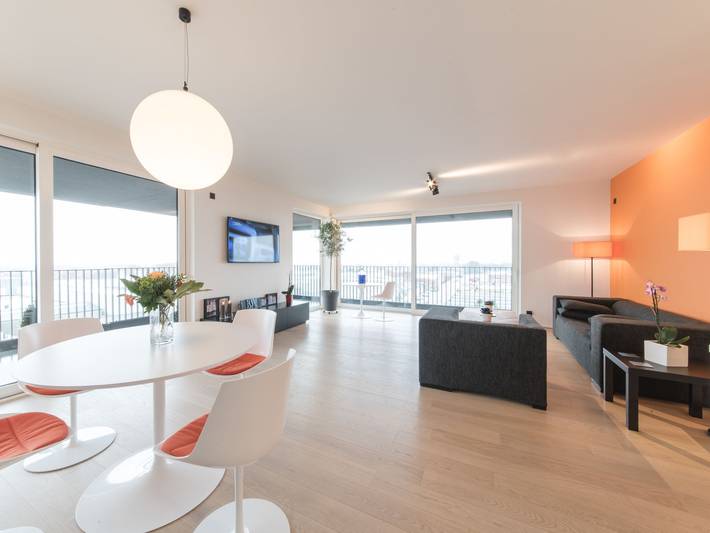 Ferienwohnung für 4 Personen, mit Terrasse und Garten sowie Ausblick in Oostende - 2