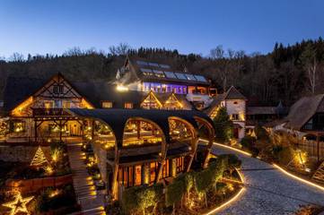 Hôtel pour 15 personnes, avec vue et jardin ainsi que piscine et sauna, animaux acceptés à Colroy-la-Roche