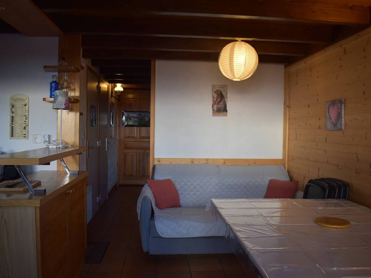 Estudio entero, Estudio Mezzanine 4 Pers, Centro Font-Romeu, Parking in Font-Romeu-Odeillo-Via, Parque Natural Regional de los Pirineos Catalanes