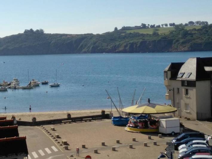 Gîte pour 4 personnes, avec Vue dans Plage de Bréhec