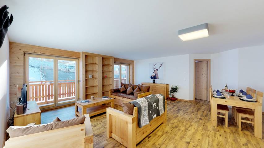 Ganze Wohnung, Les Mayens Mb 011 - Luxury apartment 6 pers in Veysonnaz, Walliser Alpen