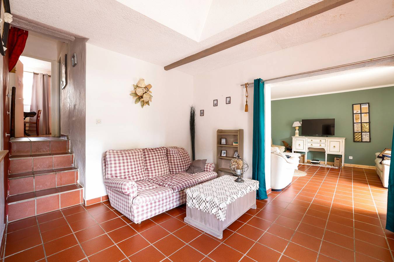 Petite maison "Le Bistrot" avec piscine partagée, terrasse partagée et Wi-Fi in Cléguérec, Région de Pontivy