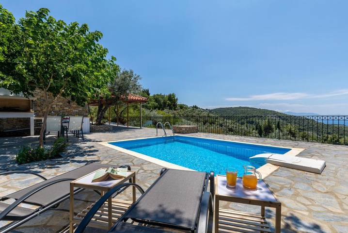 Ferienhaus für 4 Personen, mit Terrasse und Meerblick sowie Garten auf Skopelos - 2