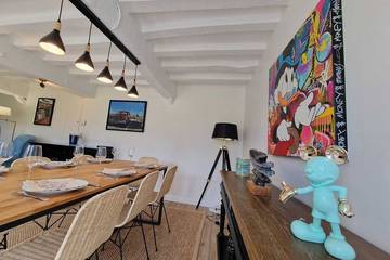 Gîte pour 6 personnes, avec jardin à Canouville