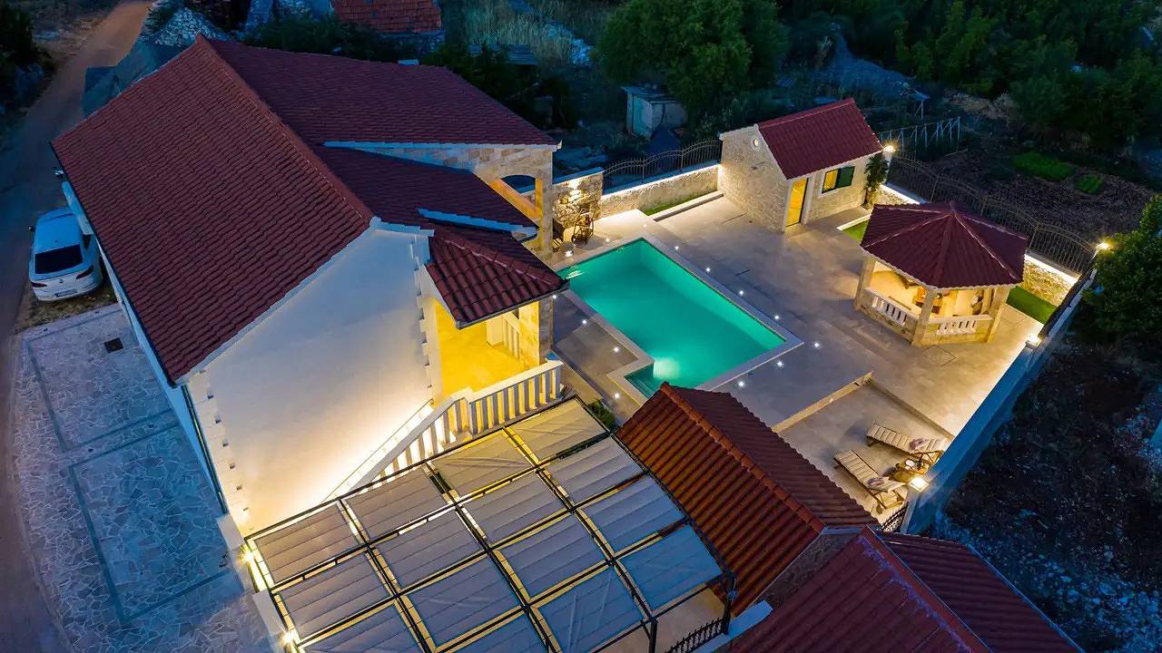 Villa für 8 Personen (160 m²) in Vrsine in Marina, Żupania splicko-dalmatyńska