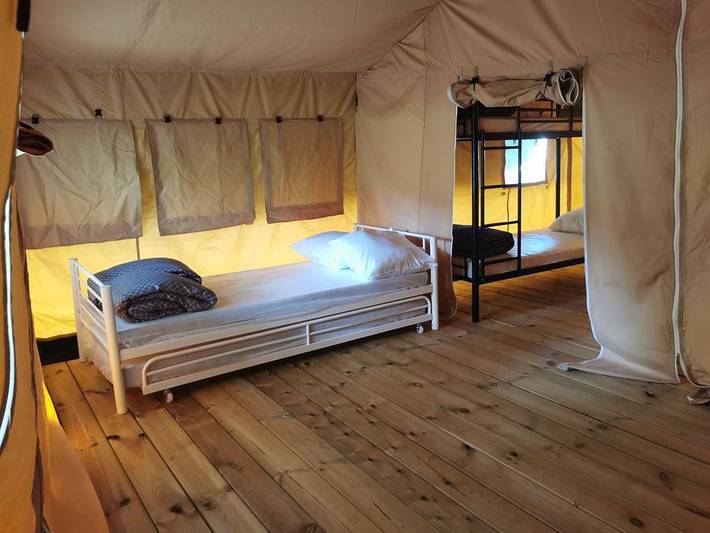 Bungalow pour 6 personnes, avec bassin pour enfant dans l' Ain - 3